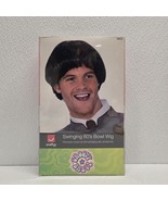 Smiffys Mens Black MOD Bowl Cut Mushroom Wig for 60s Rockstar Pop Band C... - $332.19 MXN