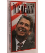 Salute To Reagan VHS Tape President&#39;s Greatest Moments Sealed New Old St... - $19.79