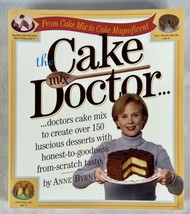 The Cake Mix Doctor by Anne Byrn Paperback Book 150 Recipes 1999 - £8.38 GBP