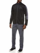 AND1 Men&#39;s Full Zip Up High Score 2pc Tracksuit (Black/Gray, Small) - £26.76 GBP