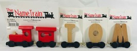Roman Inc The Name Game 5 Train Pieces Spelling “TOM” - £12.74 GBP