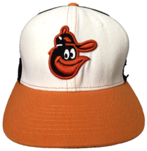 VTG Baltimore O&#39;s Hat Orioles Bird Fitted 7 1/4 Wool New Era 59Fifty 5950 USA - £67.17 GBP