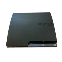 Sony PlayStation 3 PS3 Slim CECH-2501B 320GB Black Console Only Untested - $64.99