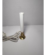 Electric Window Candle Lamp with Brass Plated Base, On/Off Switch, Light... - $148.47 MXN