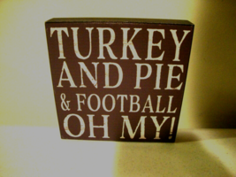 Football Block Sign image 2