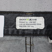 DKNY Pants Mens 34 Black Performance Denim Low Rise Flat Flat Pockets Jeans - £23.79 GBP