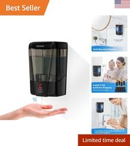 Innovative No-Drip Wall-Mounted Soap Dispenser for Effortless Hygiene at... - $48.44