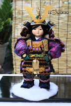 samurai , samurai doll , armor , samurai armor, Japanese doll , 鎧 , 兜 , 五月人形,  人 - £175.85 GBP