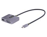 StarTech.com USB C Video Adapter, USB C to HDMI VGA Multiport Adapter w/... - £61.58 GBP