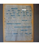 70 DODGE CHALLENGER R/T 440 SIX PACK V-CODE BUILDSHEET - $999.00