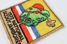 Vintage 1973 National Scout Jamboree Twill Boy Scouts America BSA Camp Patch  - £9.49 GBP