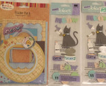 Crafting Packs Lot Of 3 Cats Kittens Frame Pack - £3.94 GBP