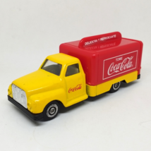 Coca Cola 1950 USA Style Delivery Truck Van Diecast Car - Vintage 80s-90s - £14.87 GBP