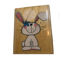 Penny Black Bunny Rabbit Bun Bun 3620-H  Rubber Stamp 2 1/4” X 2 3/4” - £9.72 GBP