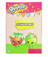 Paper Magic Shopkins 32 Count Valentines Cards with Sticker - £10.08 GBP