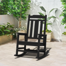 Outdoor High Back Porch Rocking Chair - $73.00