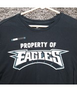 The Nike Tee Philadelphia Eagles Shirt Men Large Black Crew NFL Logo Ath... - £13.28 GBP
