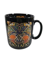 Ireland Celtic Black Coffee Mug 2000 Celtic Knot Design 10.5 oz - £7.08 GBP