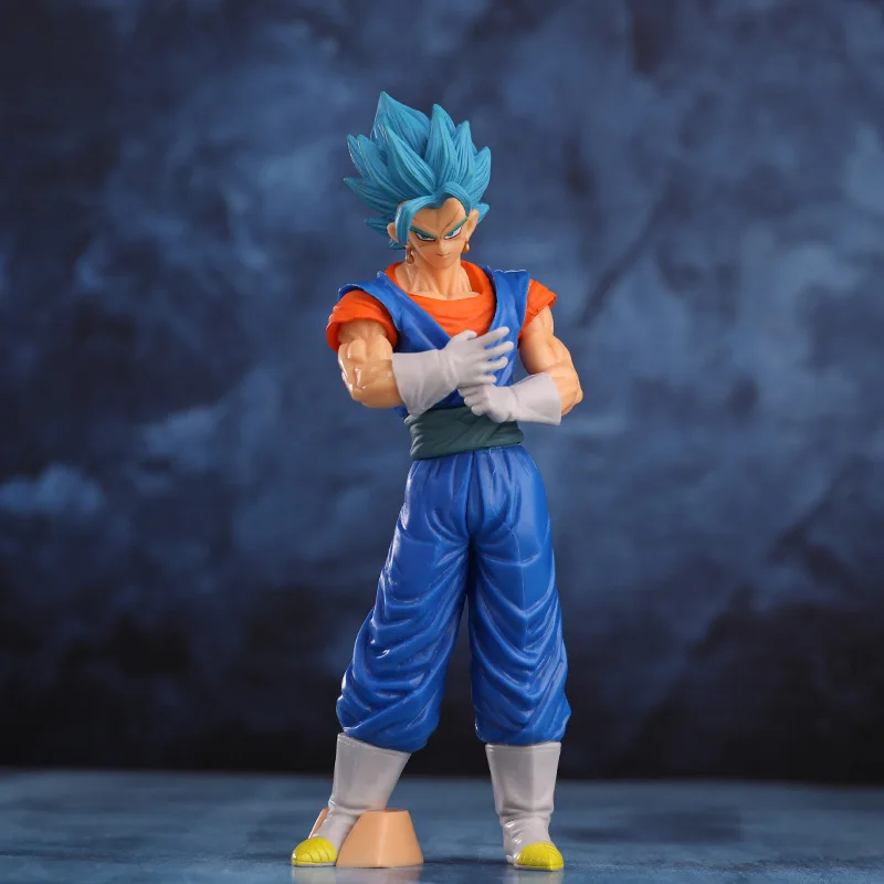 21 cm Dragon Ball Z GK Goku Anime Figure Super Saiyan Blue Model Vegeta ... - $20.99