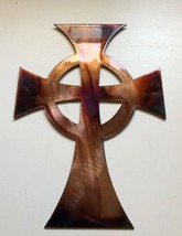 Metal Art Celtic Cross 9 1/2&quot; x 7&quot;  - £18.96 GBP