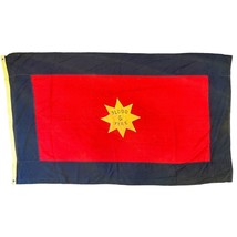 Antique Salvation Army Blood &amp; Fire Flag WWI Era Grommet Edge Woven 56&quot; ... - $409.34 CAD