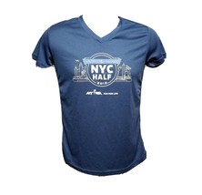 2015 United Airlines NYRR Run for Life NYC Half Womens Small Gray Jersey - $371.66 MXN