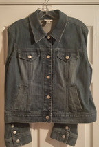 Pre-Owned Women’s Anne Taylor LOFT Denim Jacket &amp; Jean Set  - £21.47 GBP