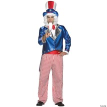 Uncle Sam Costume Adult 4th of July Patriotic American USA Halloween GC1943 - £67.14 GBP