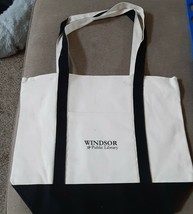 Branded Canvas Boat Tote-19 x 16- Carry All zipper and pocket new heavy ... - £3.09 GBP