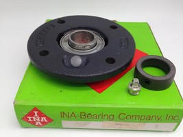 INA PME25 FLANGE MOUNT BALL BEARING , 25MM BORE WITH COLLAR  - $79.00