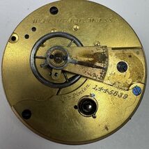 Waltham Pocket Watch Movement 1877 18s 7j 1880&#39;s Antique For Parts See V... - $34.64