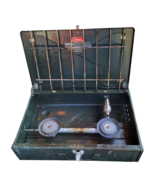 Vintage Coleman Model 425F Two 2 Burner Gas Camp Stove 12/88 - €15,72 EUR