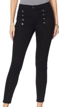 G by Giuliana G-Sculpt True Black Skinny Ankle Jeans w/Buttons Size 2 - $58.50