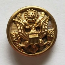 US Naval Eagle Over Anchor Brass Uniform Coat Button Superior Quality 23mm - $9.95