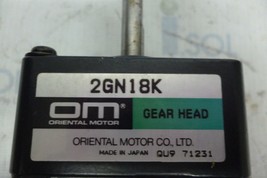 Oriental Motor 21K6GN-CW Induction Motor 2GN18K Gear Head - £89.91 GBP