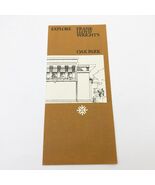 Explore Frank Lloyd Wright&#39;s Oak Park Chicago Brochure 1982 - $127.10 MXN