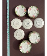 Lot of 23 Franciscan Pottery 5.75&quot; Coffee Saucers &quot;desert rose&quot; - €64,87 EUR