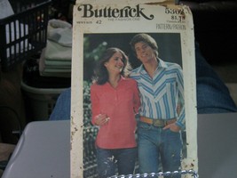 Butterick 5302 Men&#39;s Shirt Pattern - Size 42 - $12.23