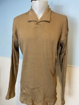 Matinique Men&#39;s Reed Ribbed Pullover Sweater XL Tan NWT - £13.42 GBP