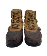 Ralph Lauren Polo Sports Mens Demond Leather Upper Buckle Boots Brown Sz... - $35.00