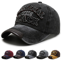Vintage Washed Baseball Cap for Men, Embroidered Caps, Fashion Hats - $19.99