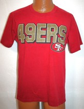 Vintage 90s SAN FRANCISCO 49ers Terrell Owens #81 T-SHIRT M NFL Football... - $29.69