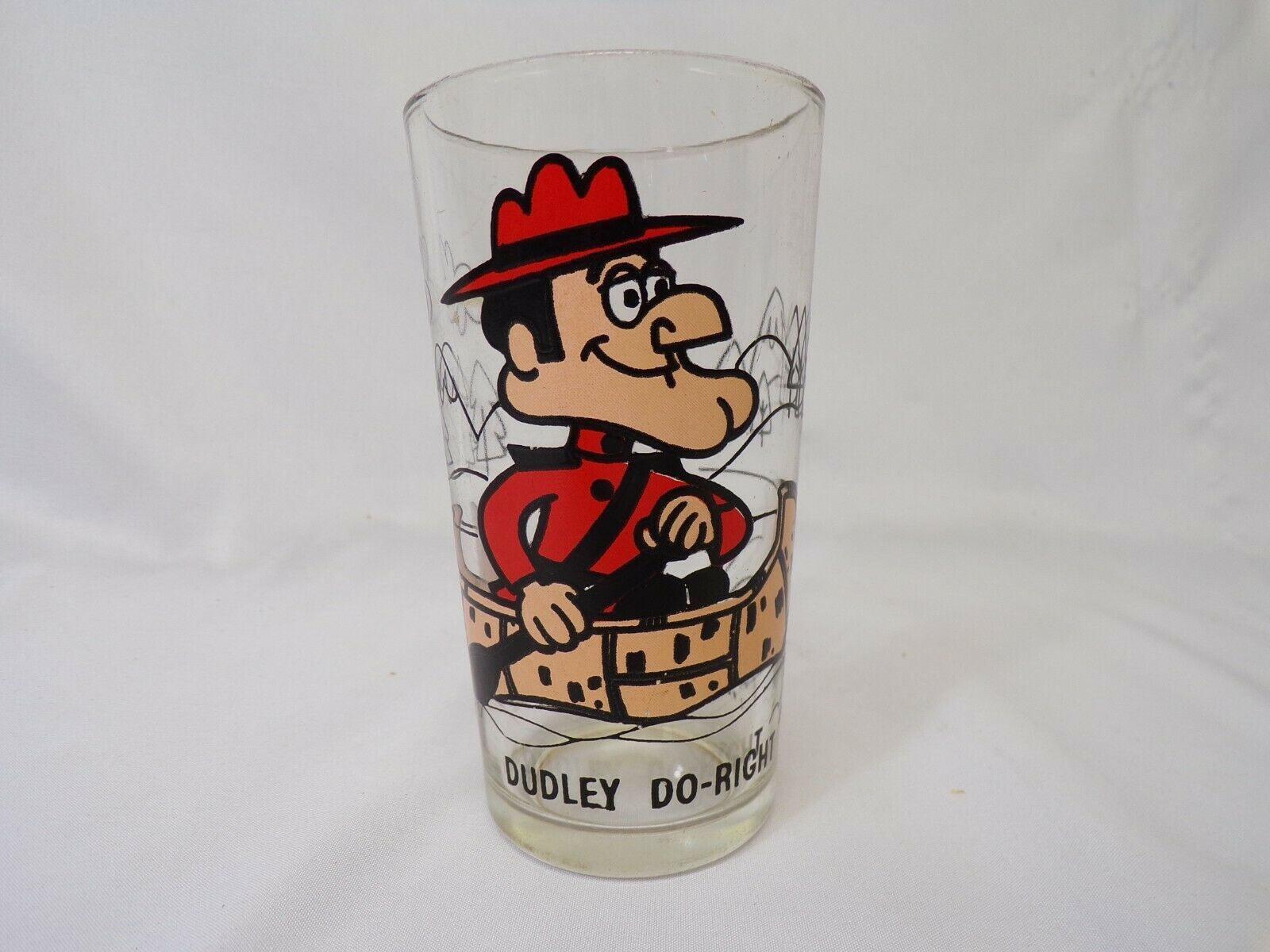 Primary image for ORIGINAL Vintage 1975 Pepsi Dudley Do-Right Drinking Glass