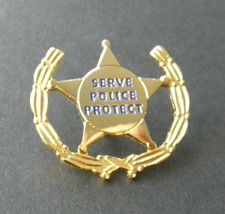 Serve And Protect Wreath Pin Badge Lapel Pin 1 Inches - £4.26 GBP