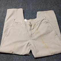 Vintage Carhartt Pants Men 38x32 Desert Carpenter Canvas B11 DES Union Made - £18.01 GBP