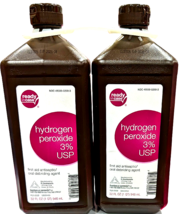 Ready in Case 3% Hydrogen Peroxide Liquid Antiseptic 2x32 Oz EXP 04/2028 - $13.85
