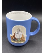 Disney World The Conqueror Of The Mountains Coffee 4” Mug Please Remain ... - $31.18