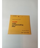 Kodak CC 10R Color Compensating Wratten Gelatin Filter 75mm x 75mm - £8.96 GBP