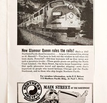 1947 Northern Pacific Railway Advertisement Yellowstone Park Railroad DWWW4 - $465.81 MXN