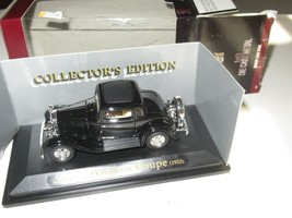 DIECAST YATMING FORD 3 WINDOW COUPE 1932 COLLECTOR ED 1/43 MIB  M4 - $248.71 MXN